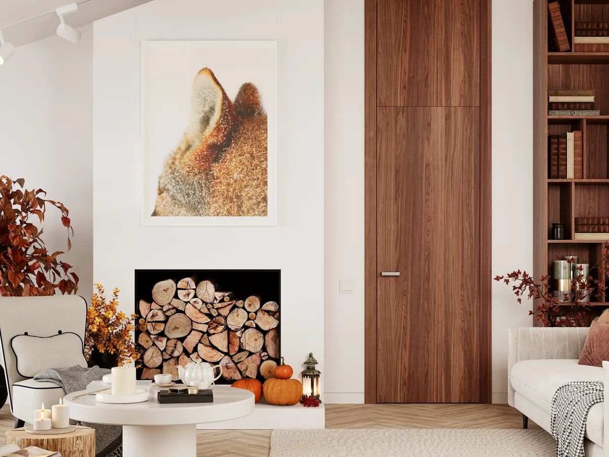 Межкомнатная дверь Legno с фактурой дерева