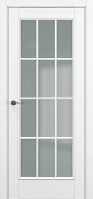 Межкомнатная дверь ZADOOR-S Classic Неаполь белый матовый