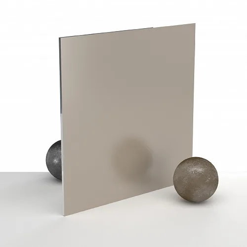 Стекло Matelac Silver Bronze для двери Квалитет